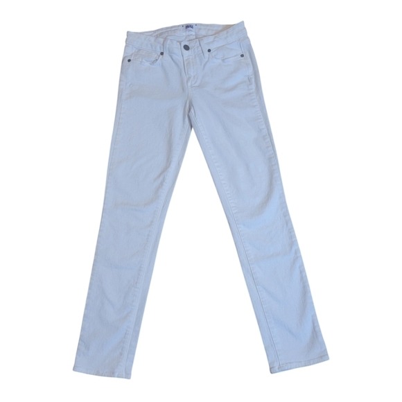 Paige White Skyline Ankle Peg Denim Jeans Size 28 - Picture 2 of 5